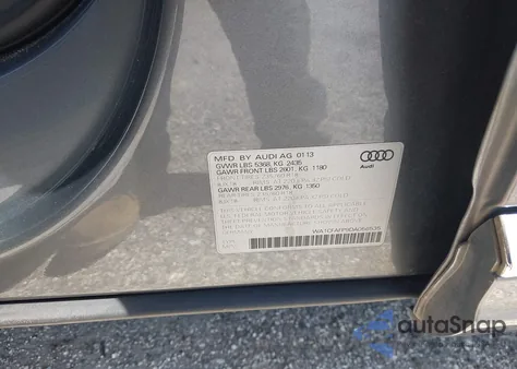 2013 Audi Q5 2.0T Premium from USA, damaged, VIN WA1CFAFP9DA056535